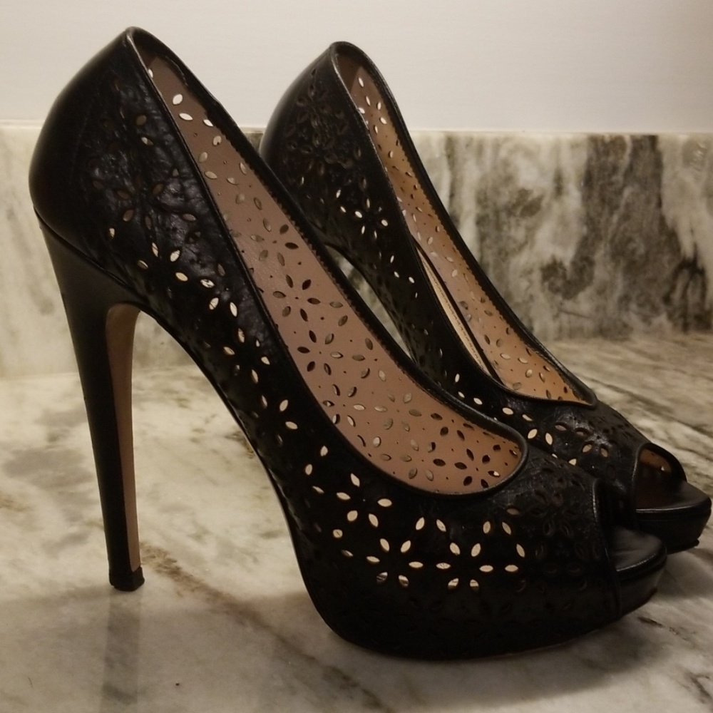 Prada Black Heels